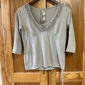 Fossil Gray Blouse S
